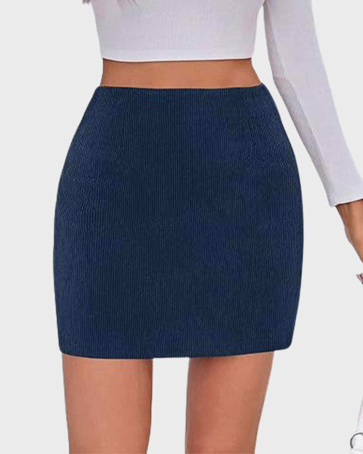 AutumnMuse Corduroy Mini Skort