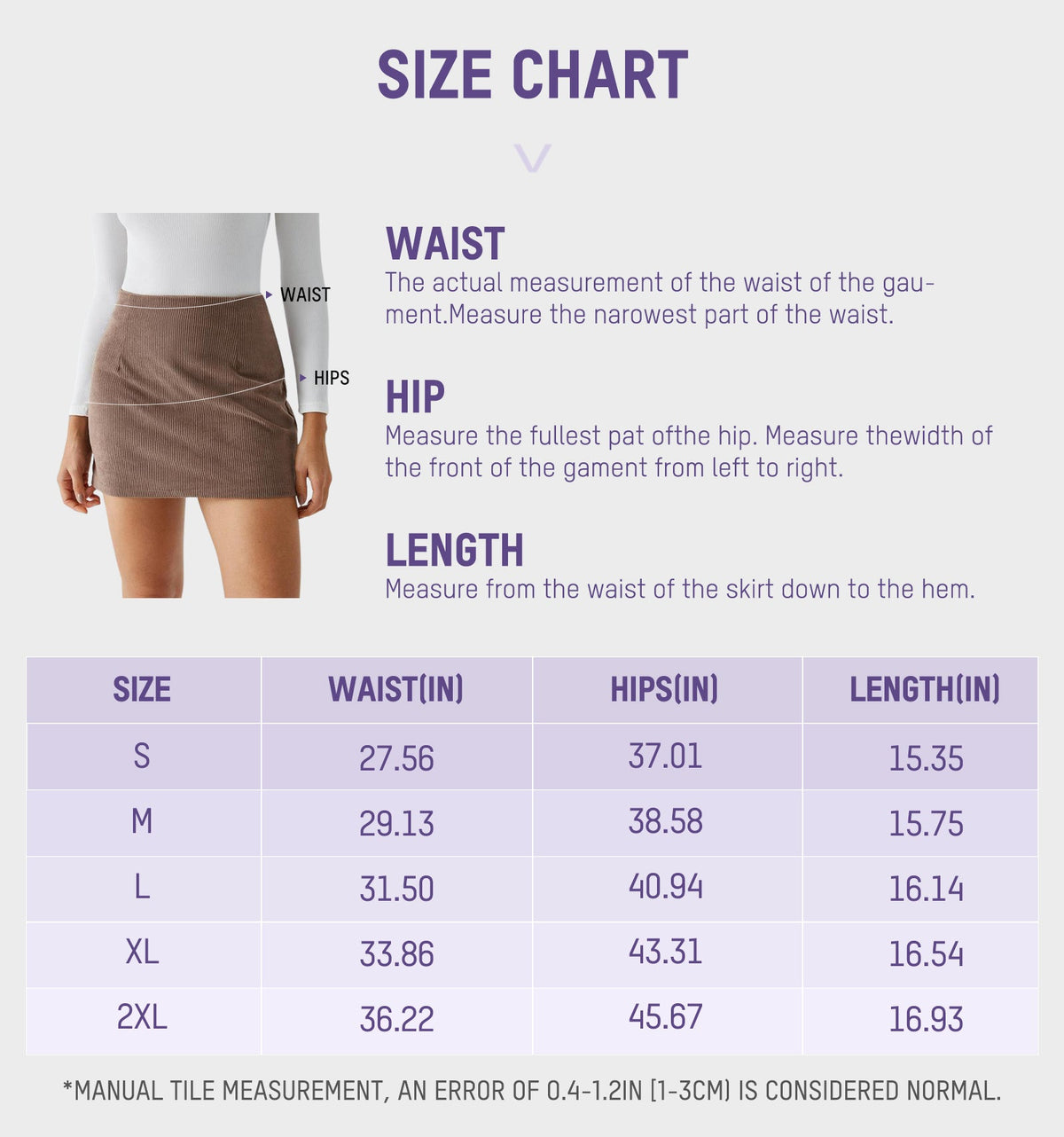 AutumnMuse Corduroy Mini Skort