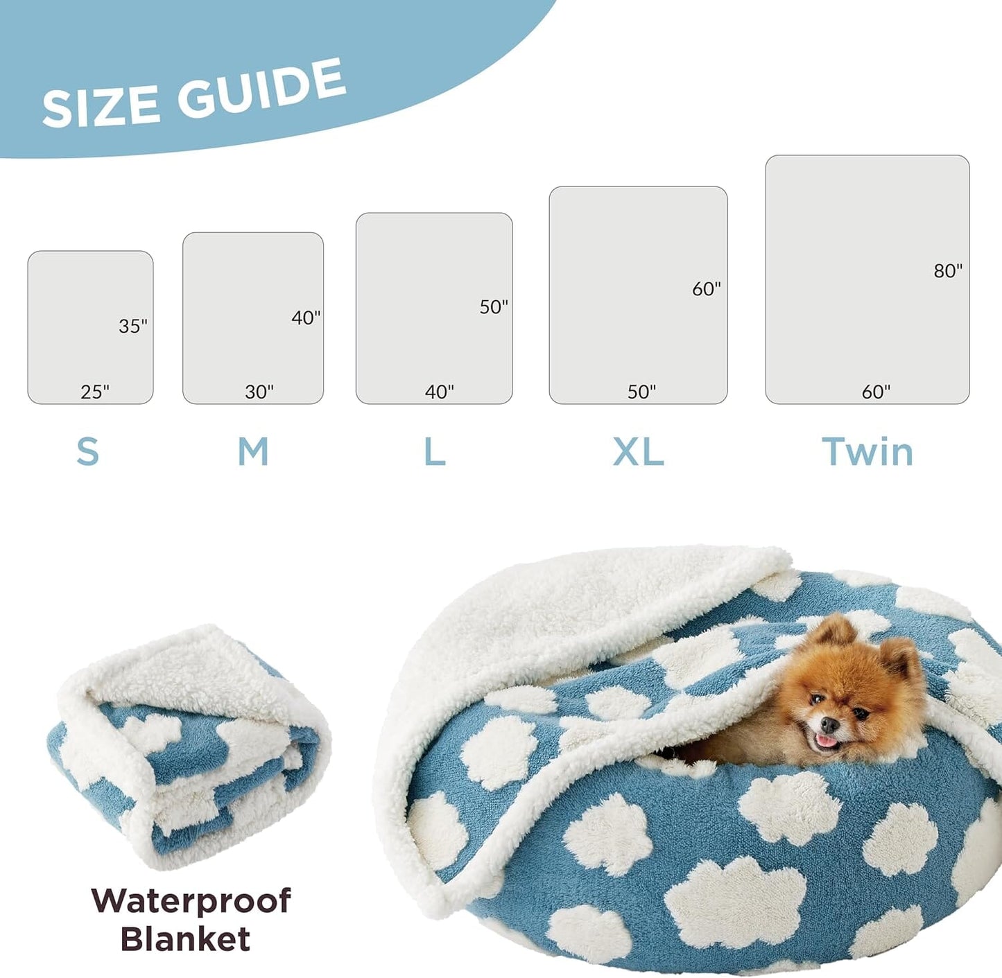 CloudNest™ Calming Dog Bed