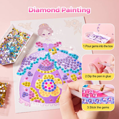 RoyalGlam 4-in-1 Princess Creative Kit