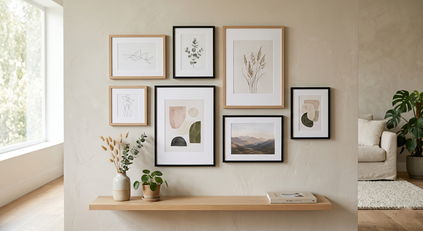 Minimal Wall Frame Set