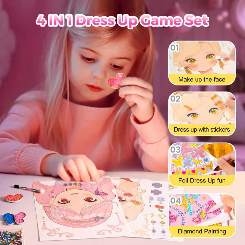 RoyalGlam 4-in-1 Princess Creative Kit