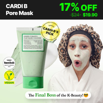 GlassPore Green Tomato Clay Mask Cleanser