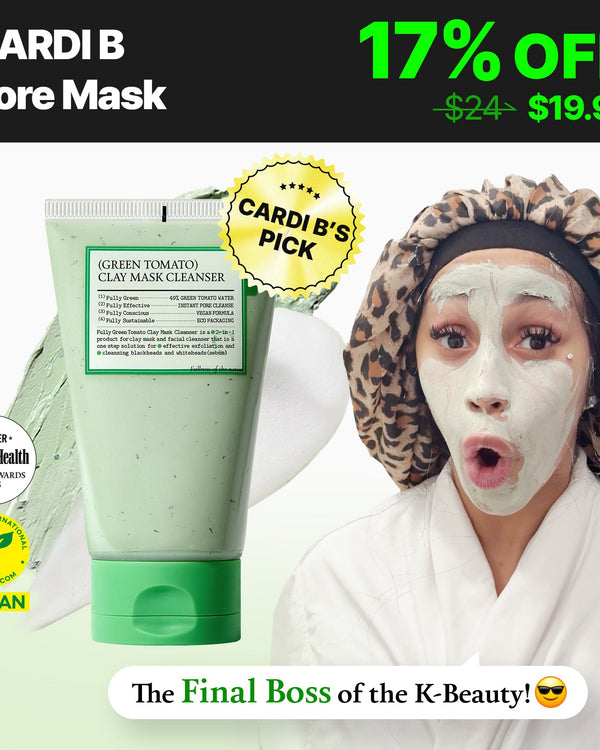 GlassPore Green Tomato Clay Mask Cleanser